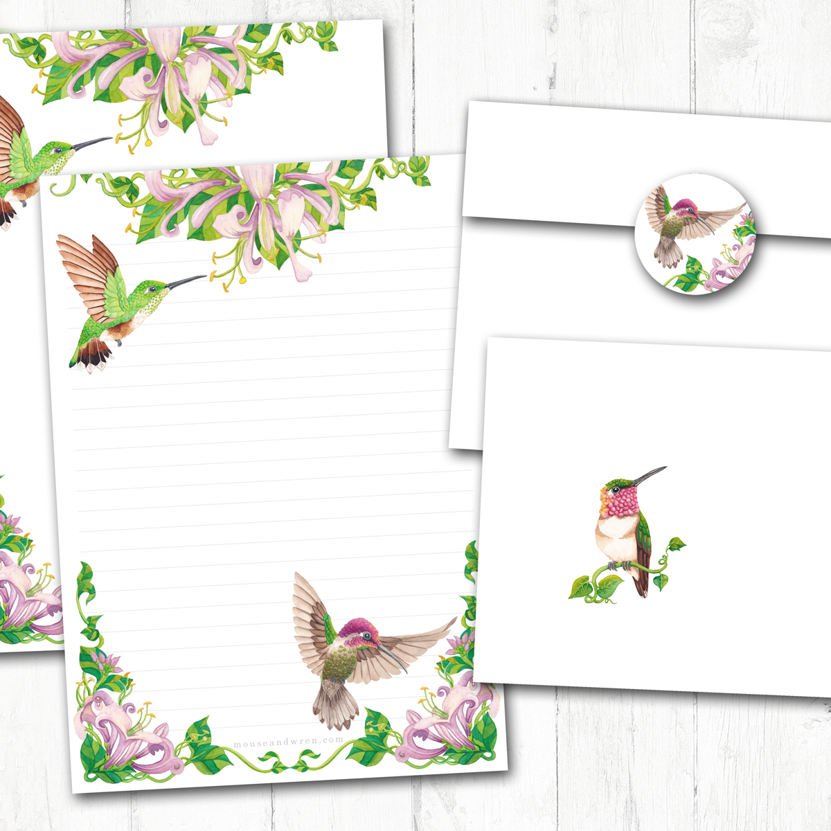 Anna & Rufus Letter Writing Set