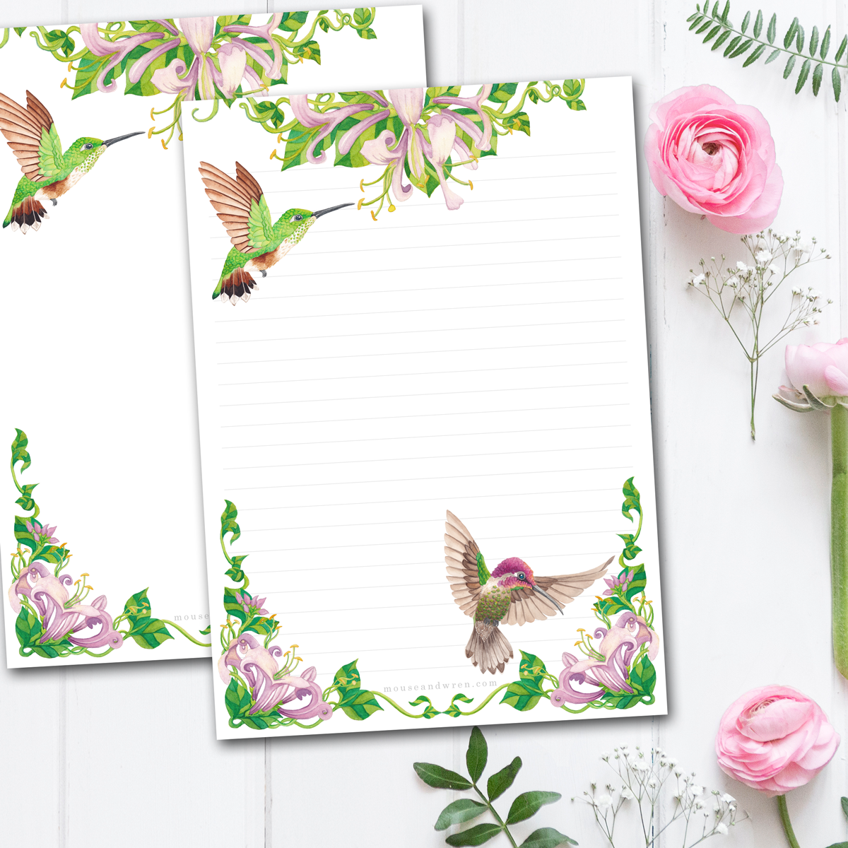 Anna & Rufus Letter Writing Paper