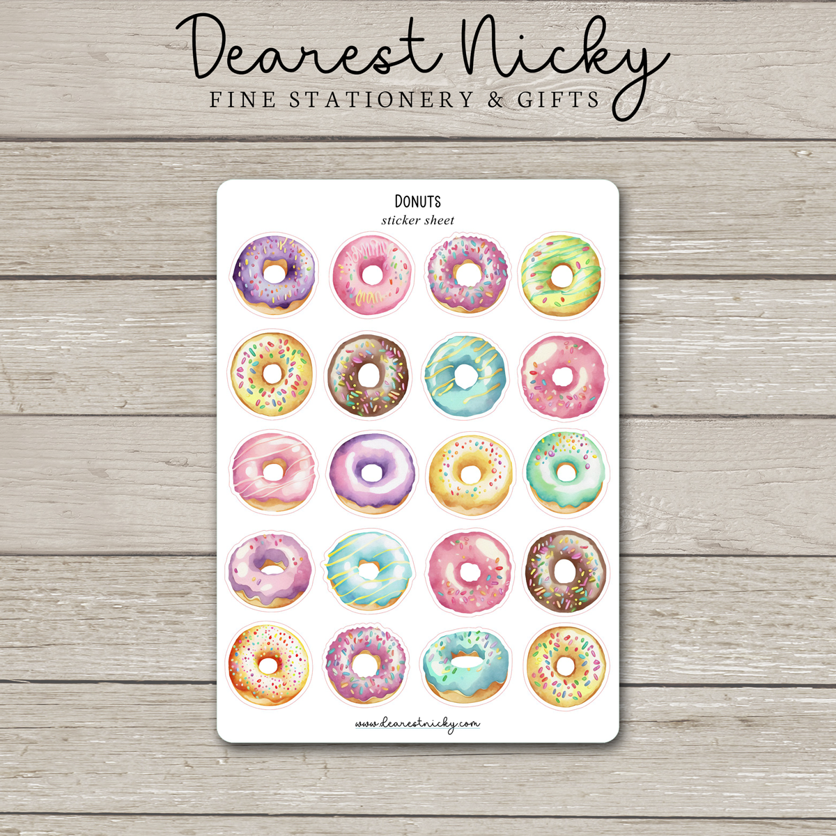 Donuts Stickers