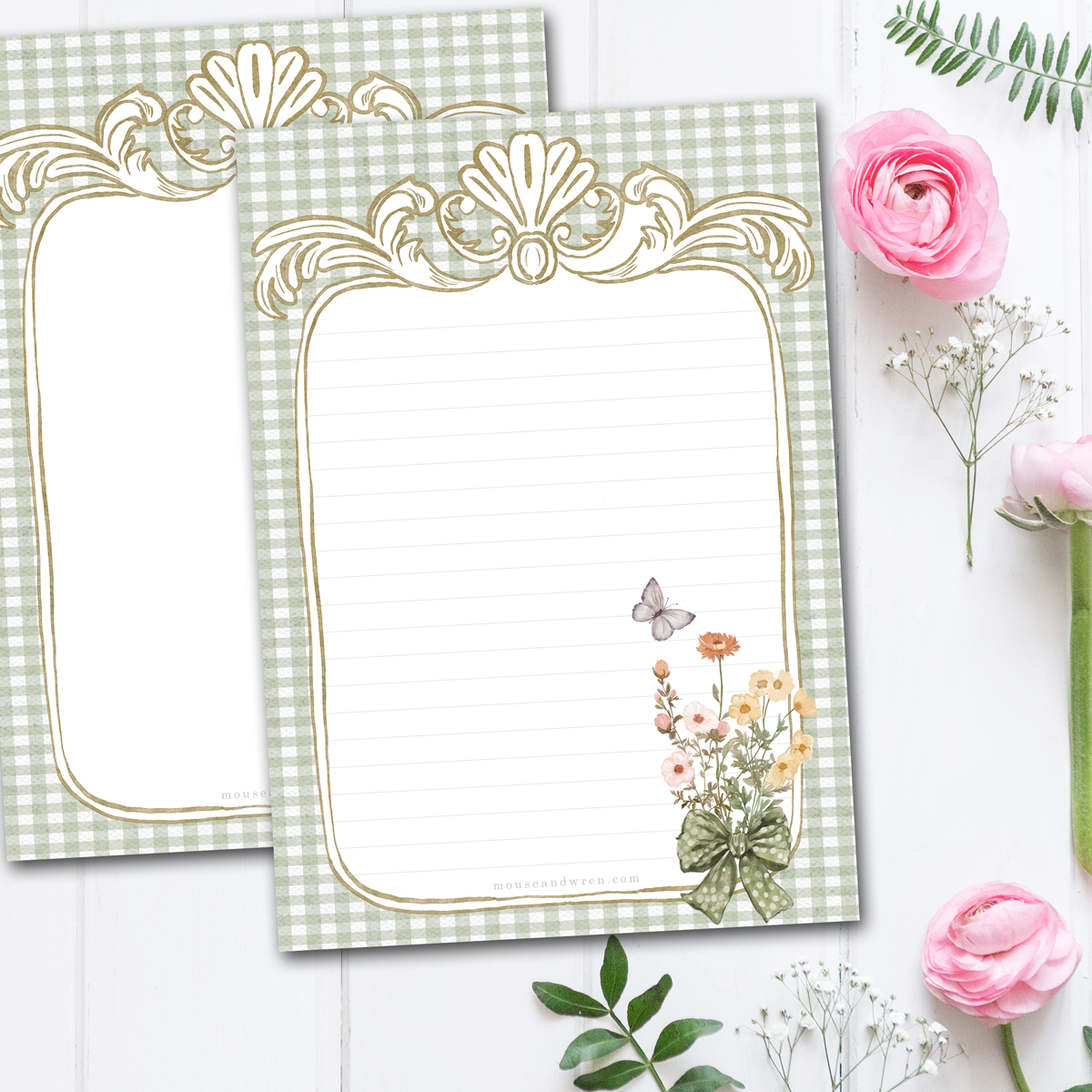 Emily Letter Writing Paper