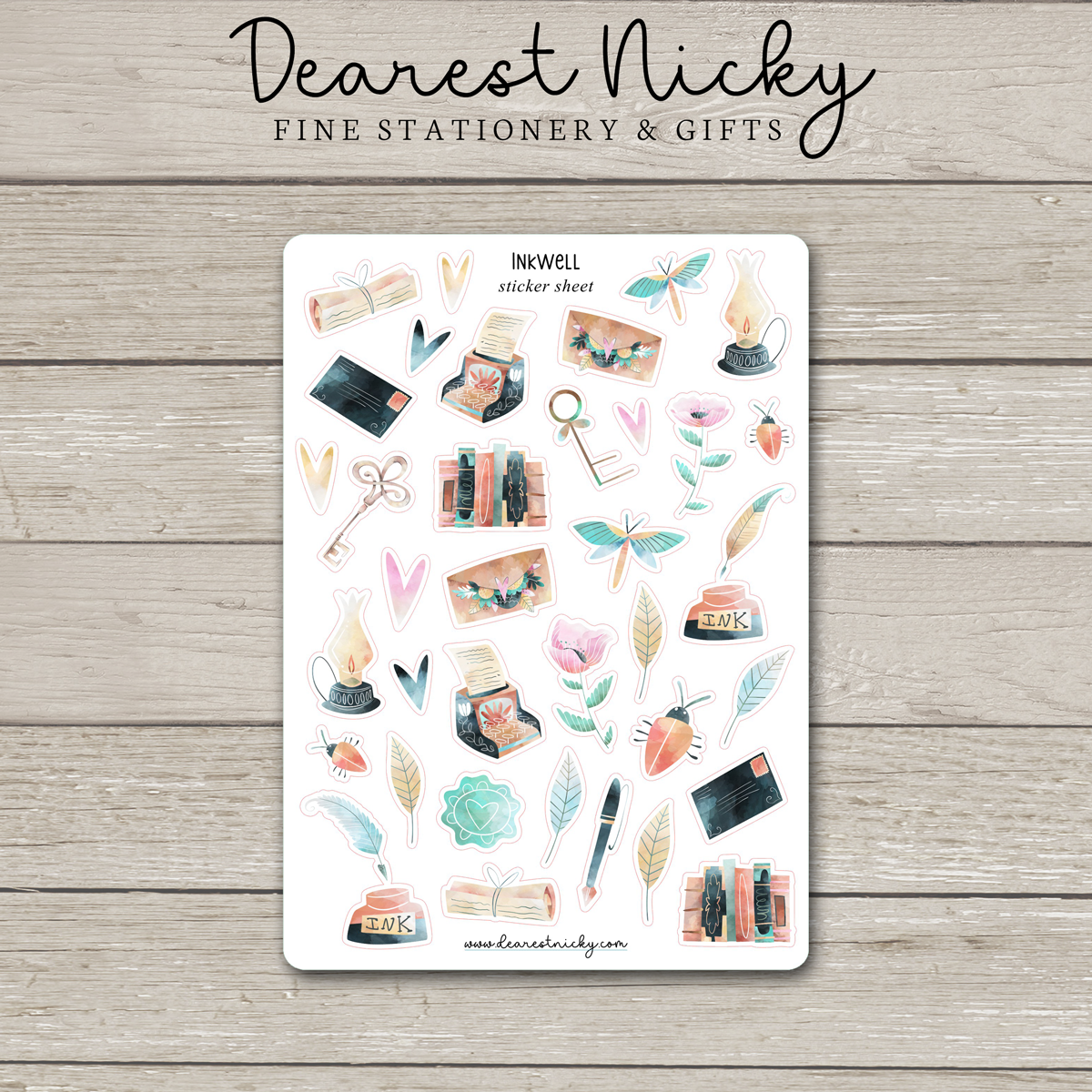 Inkwell Stickers