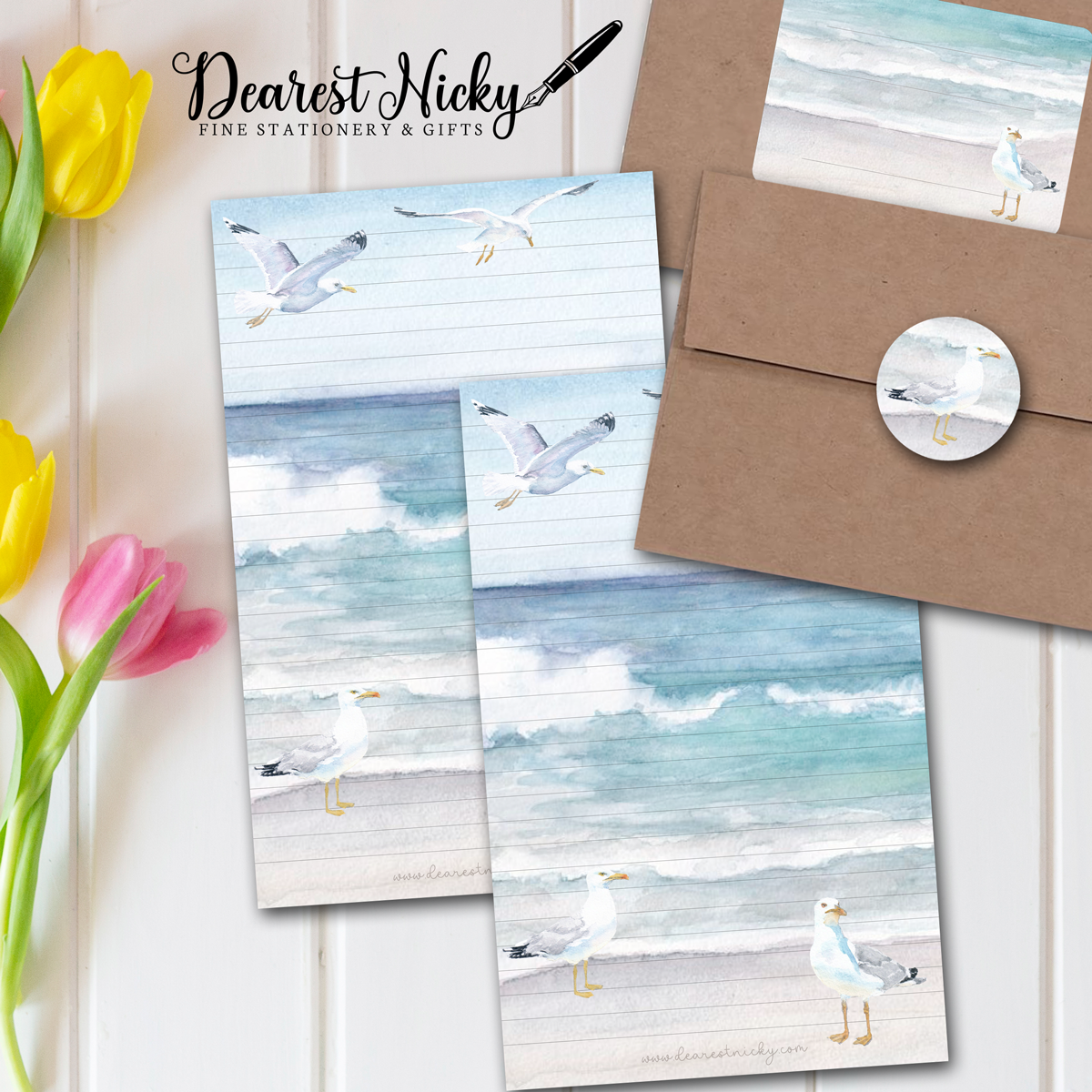 Seagulls Letter Writing Set