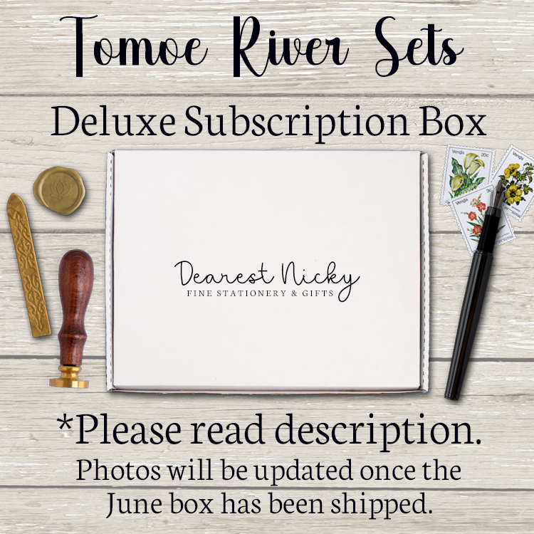 Tomoe River Stationery Sets Deluxe Subscription Box