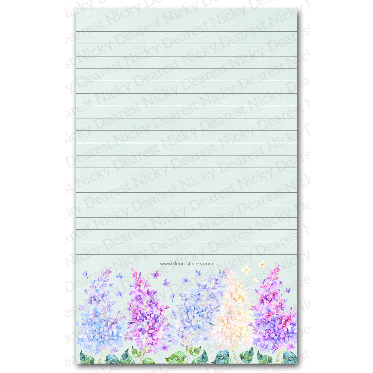 Lilacs Letter Writing Set