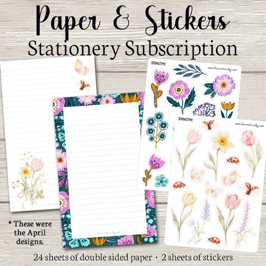 Paper + Stickers Subscription