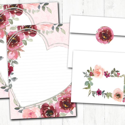Be My Valentine Letter Writing Set