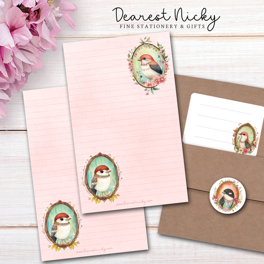 Bird Portraits Letter Writing Set