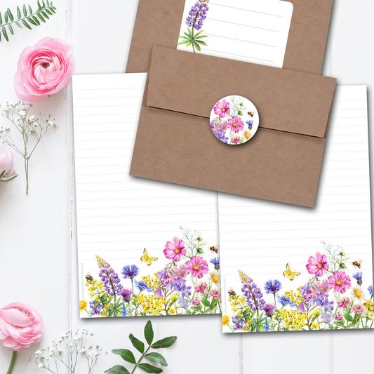 Blooming Garden Letter Writing Set