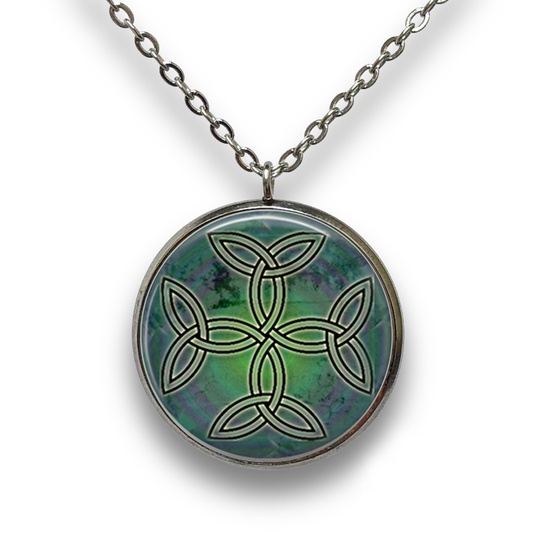 Celtic Knot Pendant with Necklace