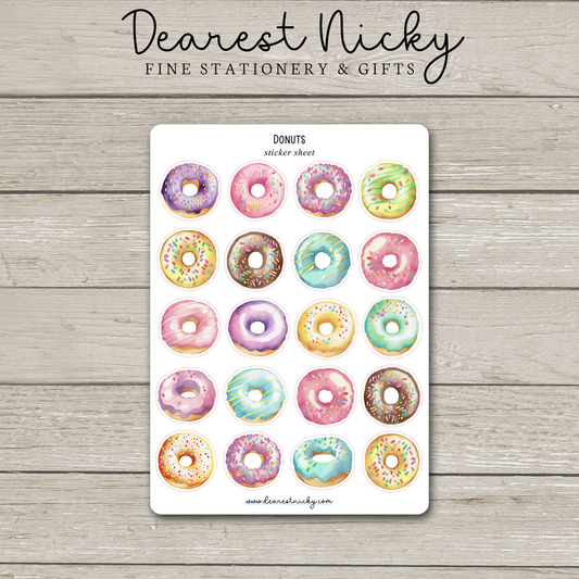 Donuts Stickers