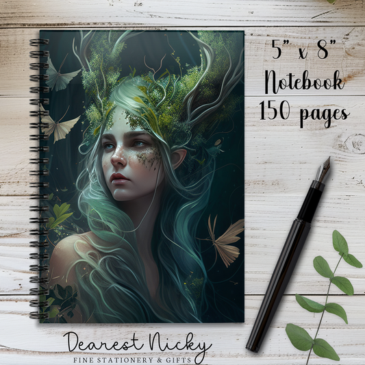 Dryad 150 Page Wire Bound Notebook - Blank or Lined