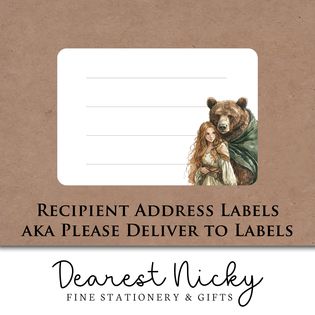 Guardian Address Labels - Set of 16