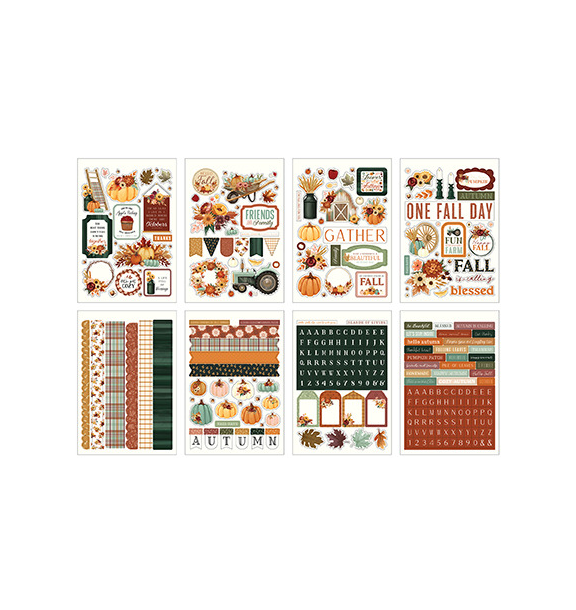 Carta Bella Paper Co. Harvest Sticker Book