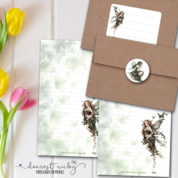 Ivy Fairy Letter Writing Set