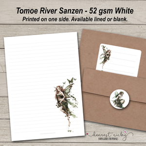 Ivy Fairy Letter Writing Set - 52 gsm Tomoe River Sanzen