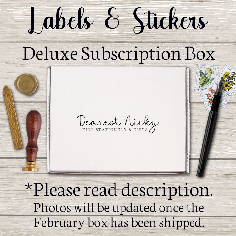 Labels & Stickers Deluxe Subscription Box