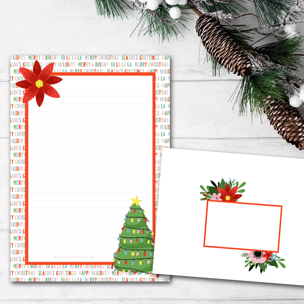 Merry & Bright Correspondence Set