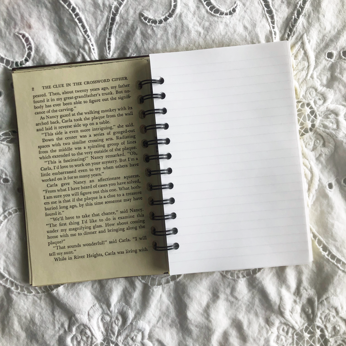 Nancy Drew Journal - The Clue in the Crossword Cipher