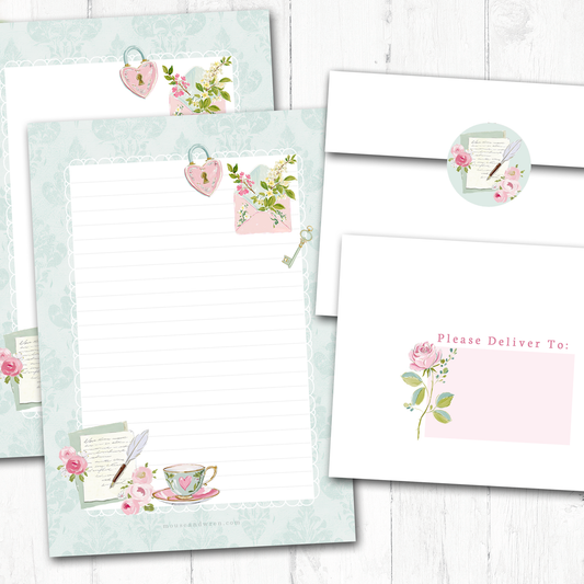 Romantic Letter Writing Set