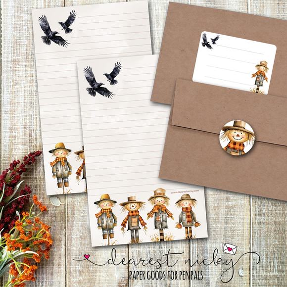 Scarecrows Letter Writing Set