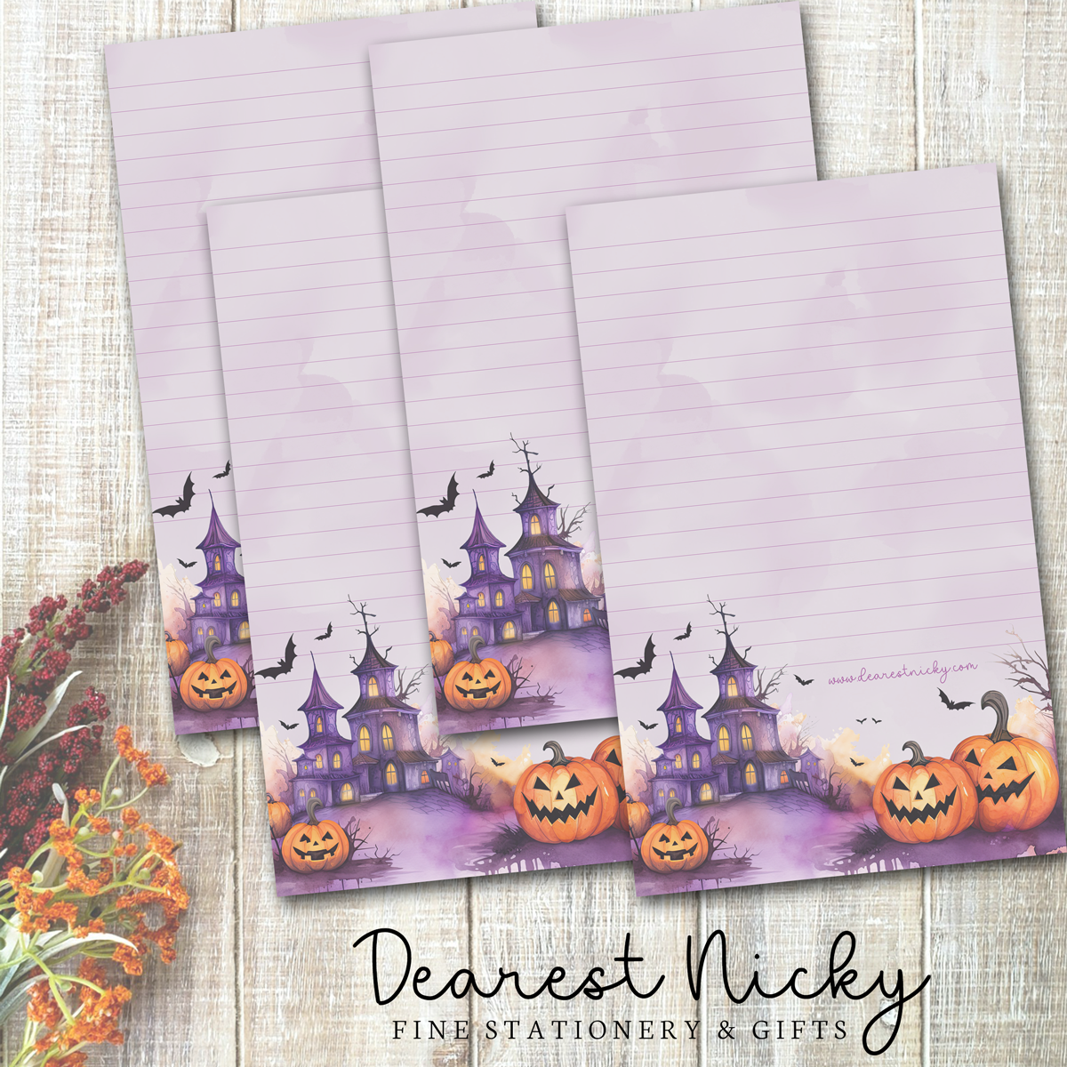 Spooky Season Letter Writing Paper