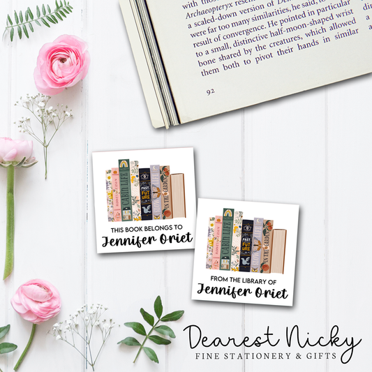 TBR Personalized Bookplates