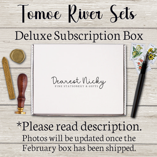 Tomoe River Stationery Sets Deluxe Subscription Box