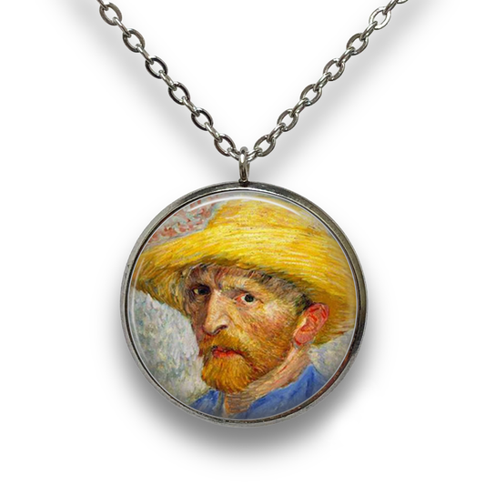 Van Gogh Pendant with Necklace