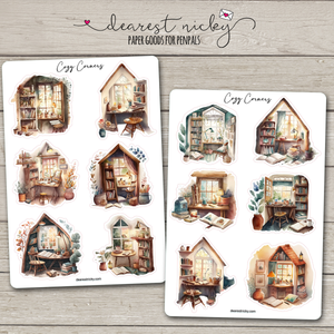 Cozy Corners Stickers - 2 Sheets