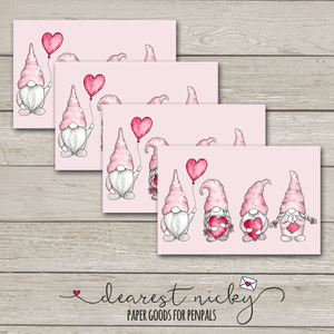 Heart Gnomes Postcards - Set of 4