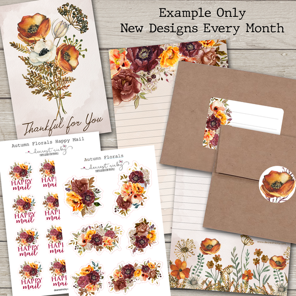 Double Sided Stationery Sets Subscription