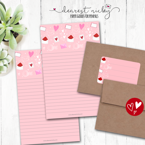 Love Notes Letter Writing Set