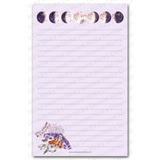 Moon Phases and Moths Letter Writing Paper