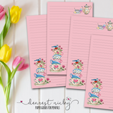 Stack of Teacups Letter Writing Paper