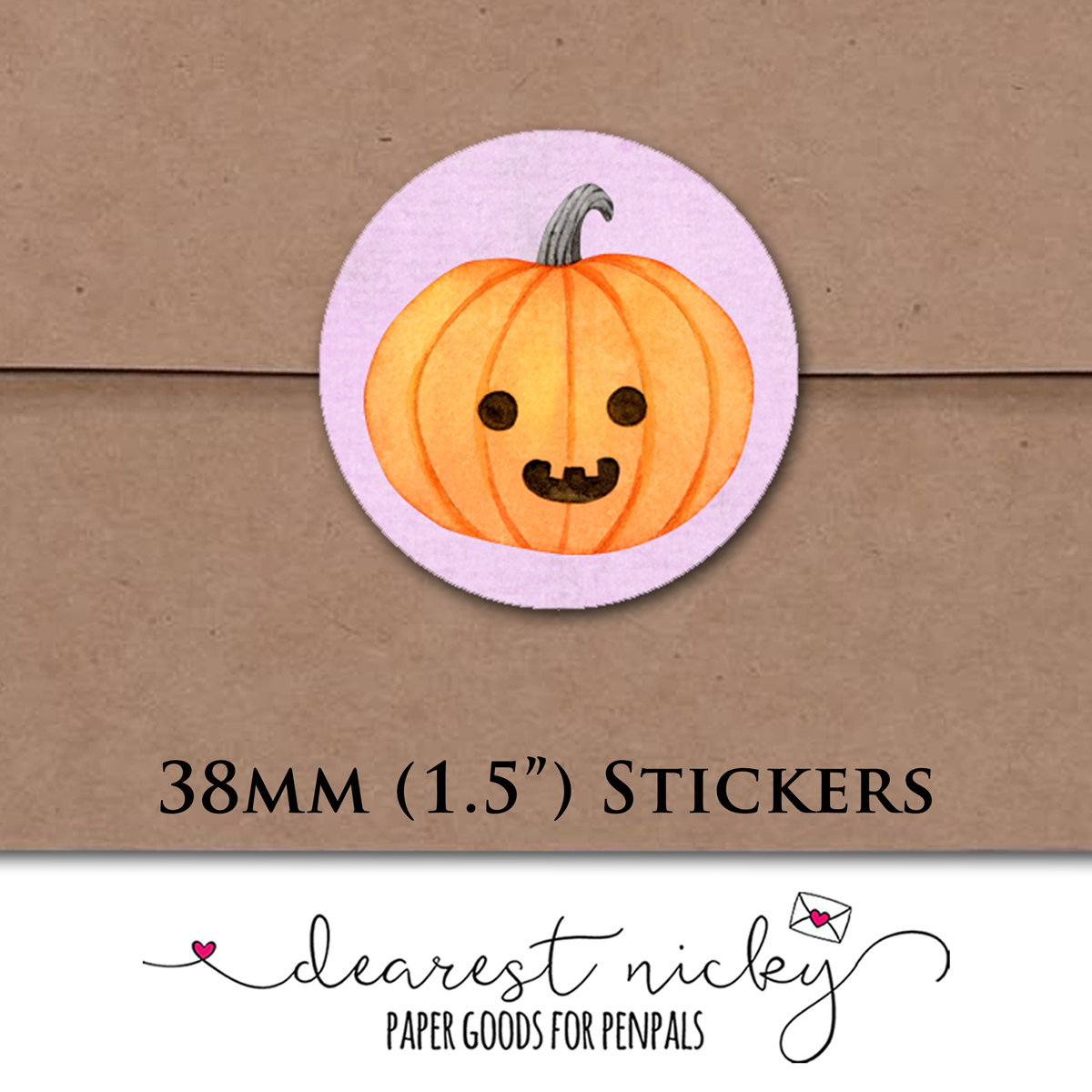 Witch Kitty Envelope Seals - Set of 30 Stickers